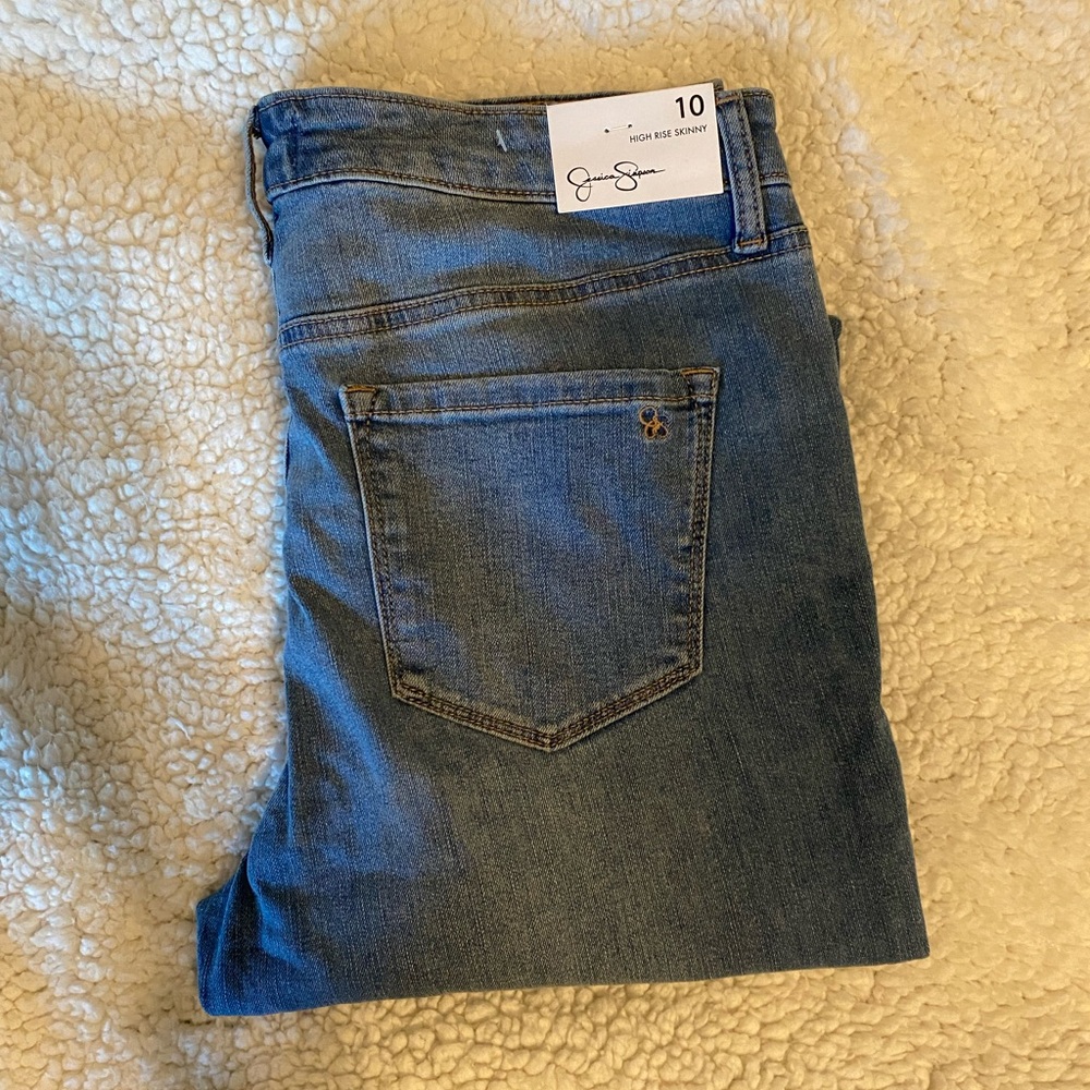 Jessica Simpson high rise skinny jeans